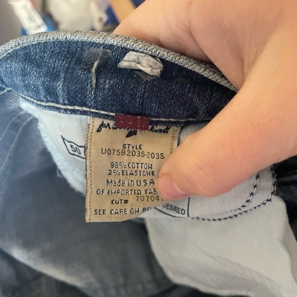 7 For All Mankind Boot Cut Jeans Size 27 - Picture 12 of 12